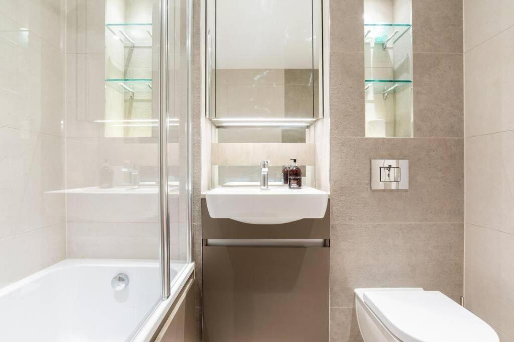 Luxury river side penthouse Londres Extérieur photo