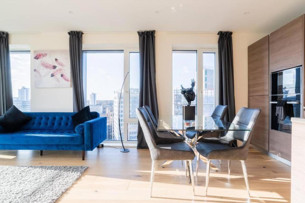 Luxury river side penthouse Londres Extérieur photo