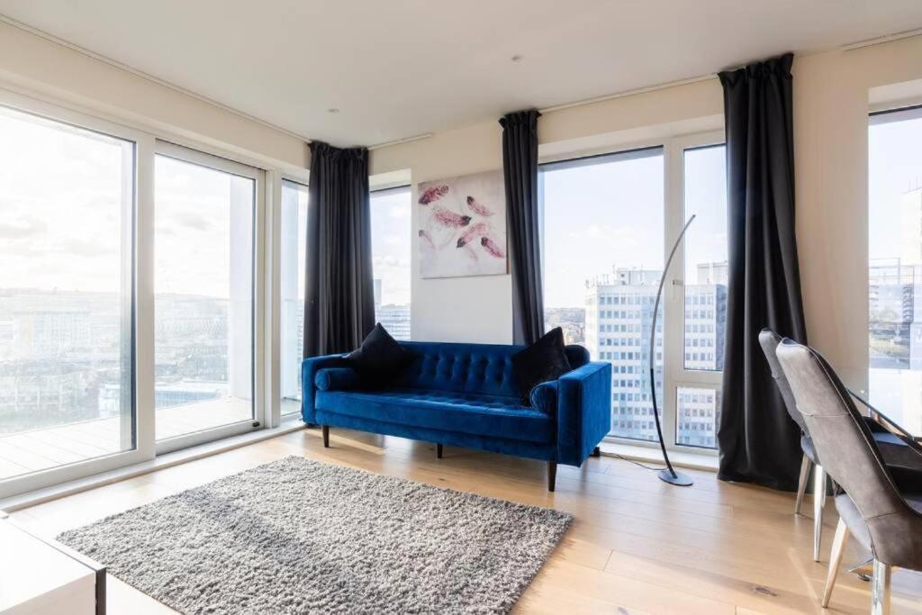 Luxury river side penthouse Londres Extérieur photo