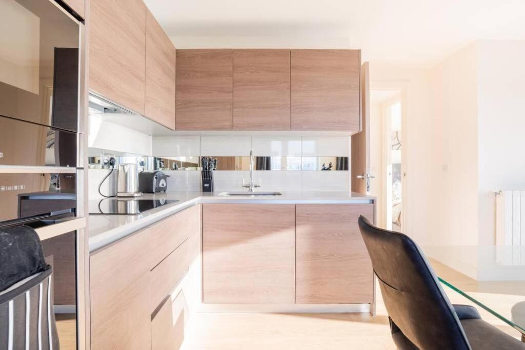 Luxury river side penthouse Londres Extérieur photo